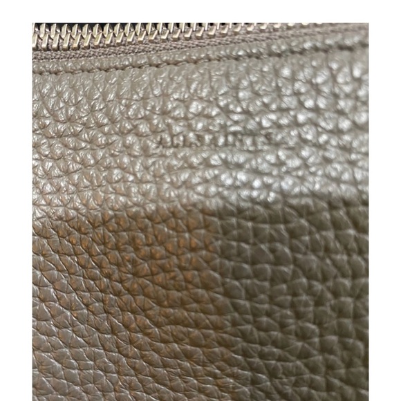 Allsants Elegant Gray Leather Shoulder Bag - Picture 5 of 10